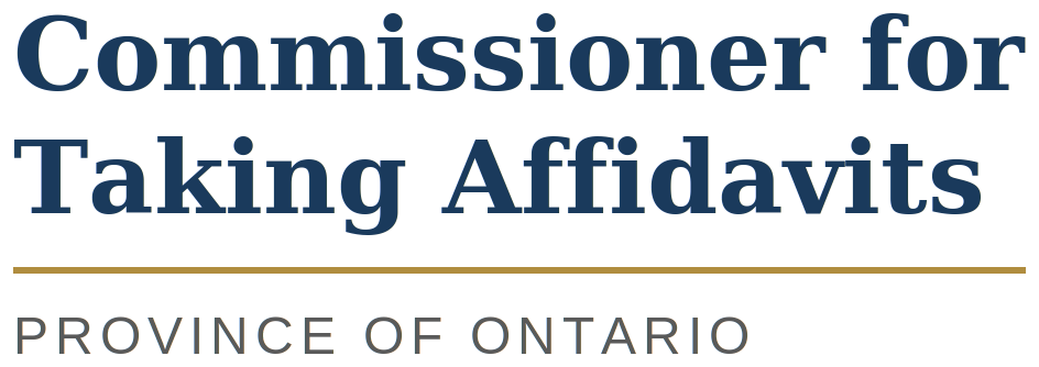 commissioner affidavits wordmark (1)